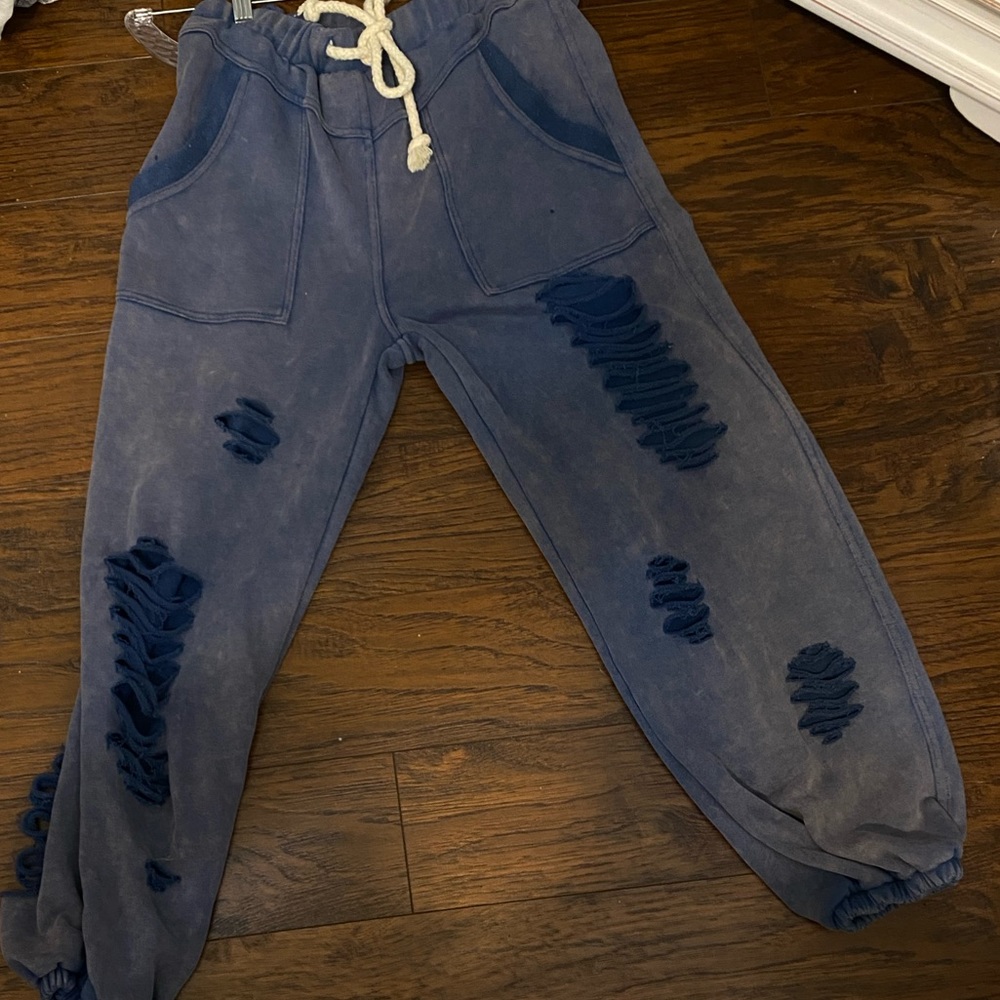 Blue acid wash set